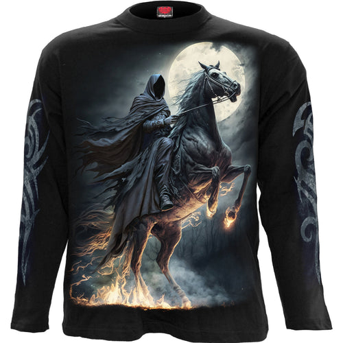 Shadow Rider - T -shirt Longsleeve nero