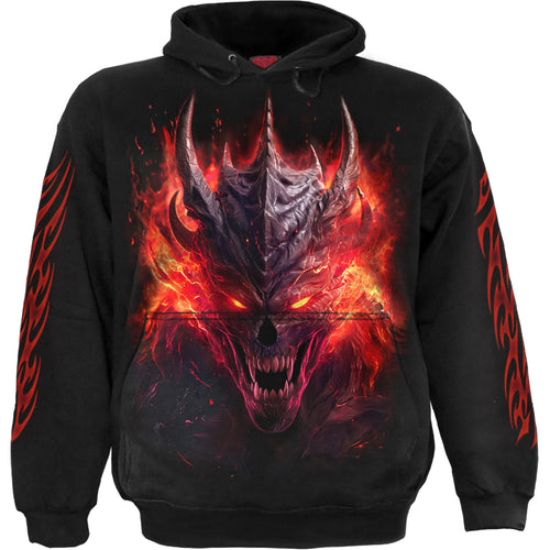 SPIRAL - RIFF BURNER - HOODY BLACK