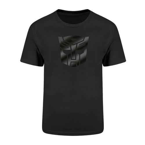 TRANSFORMERS - AUTOBOTS BLACK ON BLACK - T-SHIRT