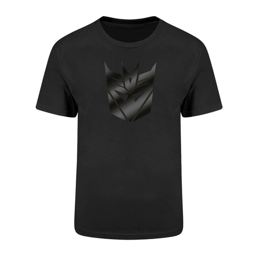 TRANSFORMERS - DECEPTICONS BLACK ON BLACK - T-SHIRT