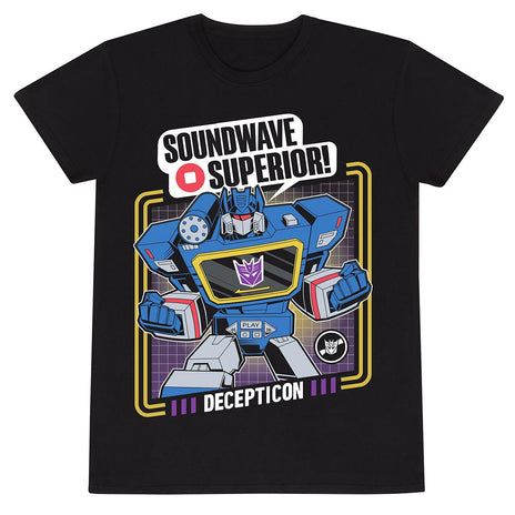 TRANSFORMERS - SOUNDWAVE SUPERIOR - T-SHIRT