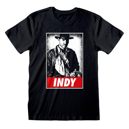 Indiana Jones - Indy - T-shirt noir