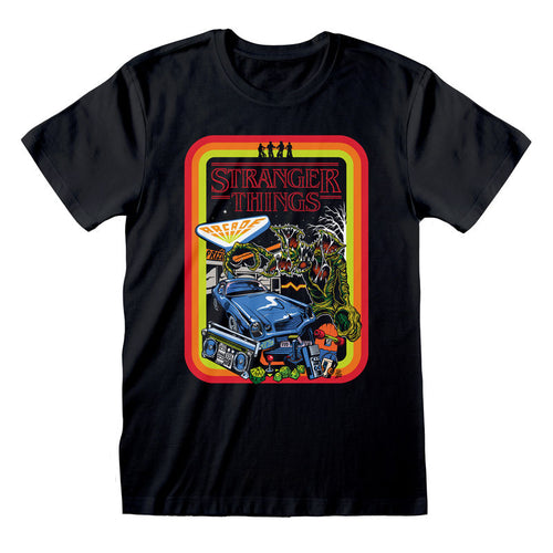 Stranger Things - Retro Border - T -Shirt