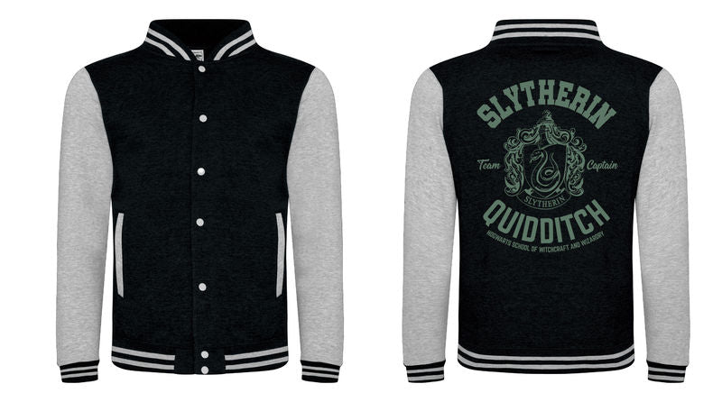 Harry Potter - Slytherin Quidditch (Varsity Jacket) - Jacket Varsity