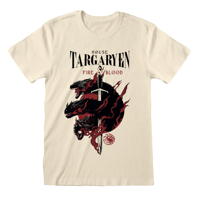 Game Of Thrones - House Targaryen - T-Shirt Natural