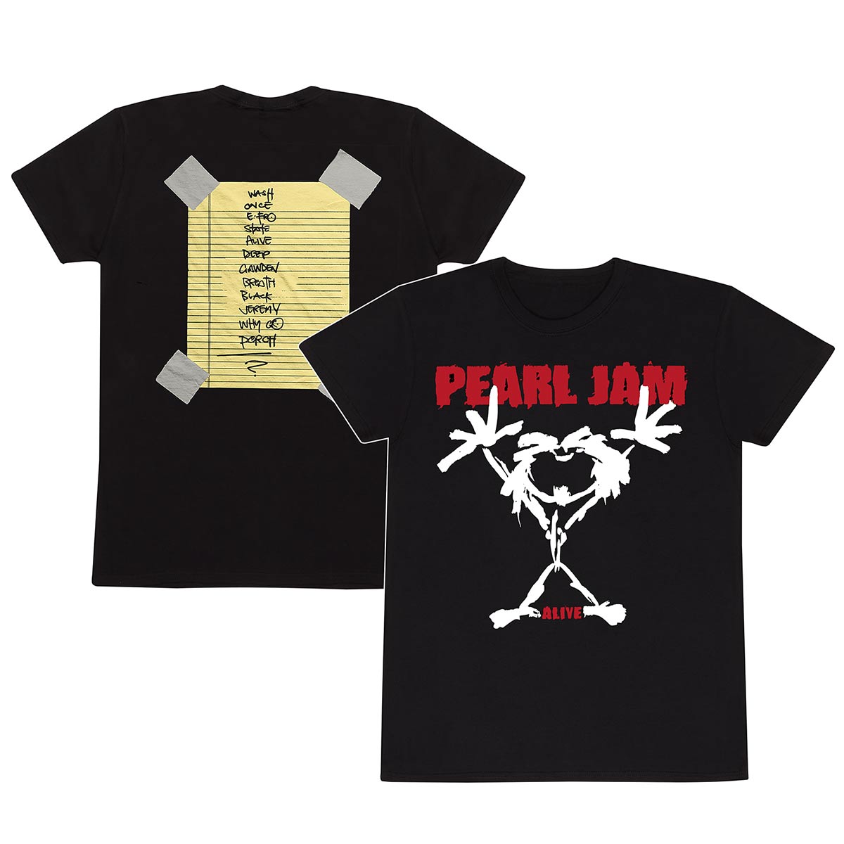 PEARL JAM - STICKMAN - T-SHIRT