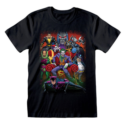 Joker - Villains - T -Shirt Nero