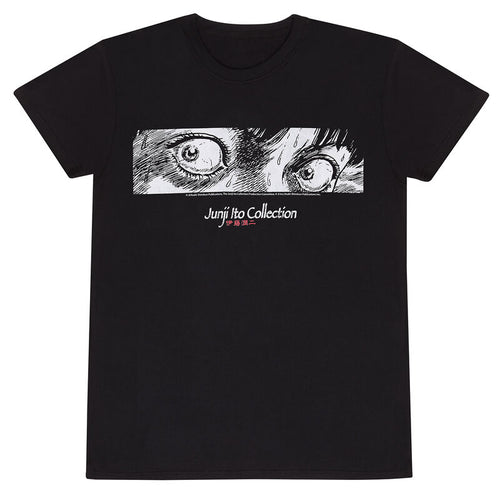 Junji -ito - Augen (schwarz) - T -Shirt