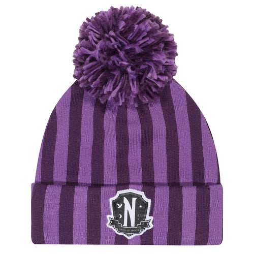 WEDNESDAY - NEVERMORE LOGO - BEANIE