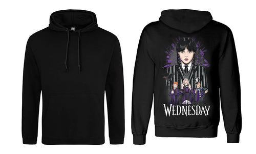 WEDNESDAY - SHATTERED GLASS - HOODIE