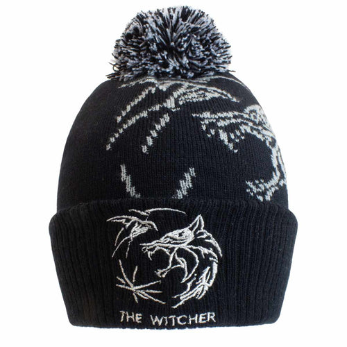 Witcher - Logo i symbol - Skip Beanie - POM Beanie