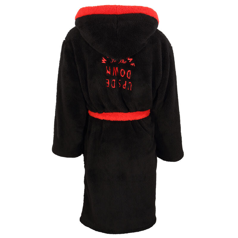 Stranger Things - Logo Dressing Gown - Dressing Gown Black