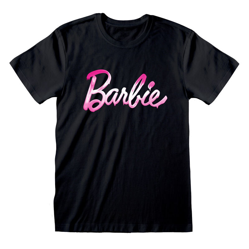 Barbie - Melted Logo - T-Shirt Black