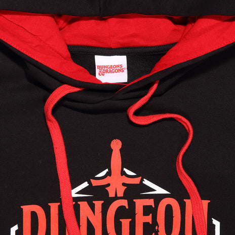 Dungeons and Dragons - Dungeon Master - Collection Super Heroes - Unisex Black Varsity Holdie