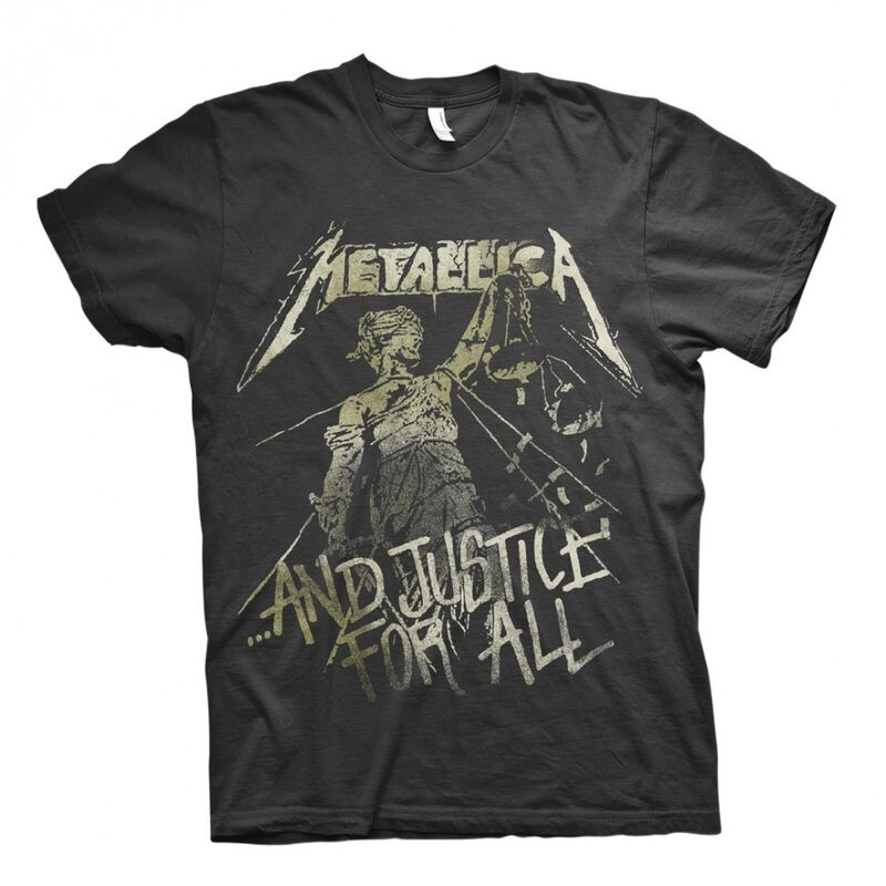 Metallica - Black Justice Vintage - T-Shirt Black