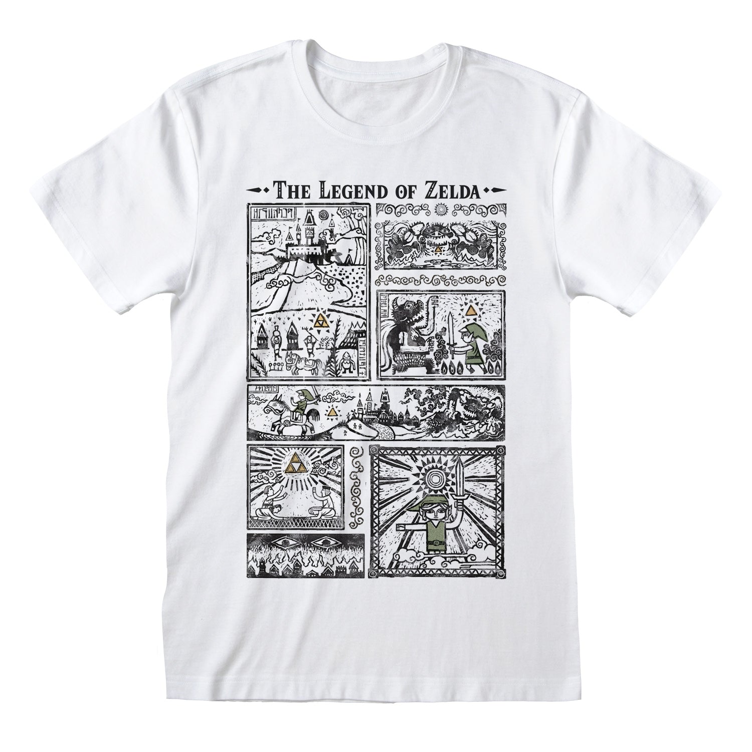 LEGEND OF ZELDA - DRAWINGS - T-SHIRT