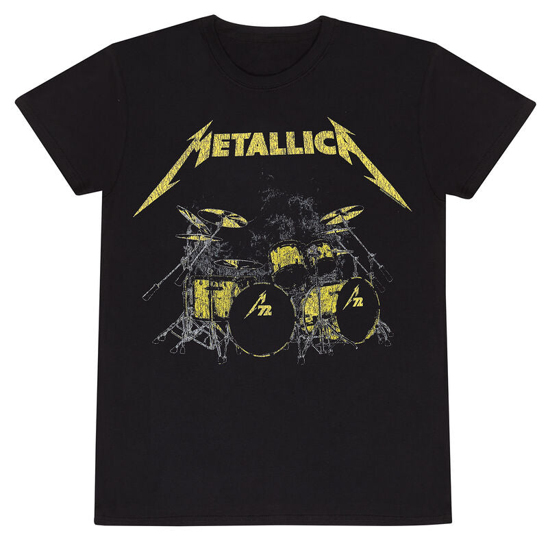 Metallica - Lars M72 Kit - T-Shirt Black