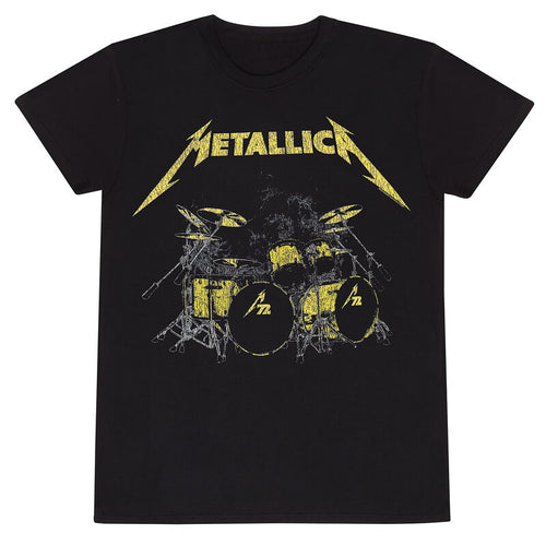 Metallica - Lars M72 Kit - T -Shirt Black