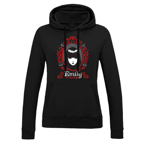 Emily the Strange - Frame - con cappuccio pullover montato da donna