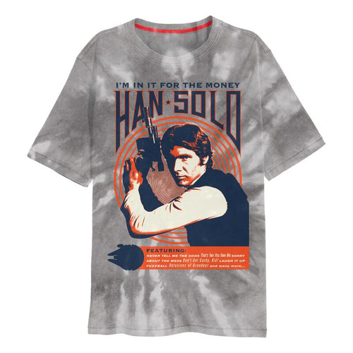 Star Wars Classic - Han Solo - T -shirt Tie Dye Unisex