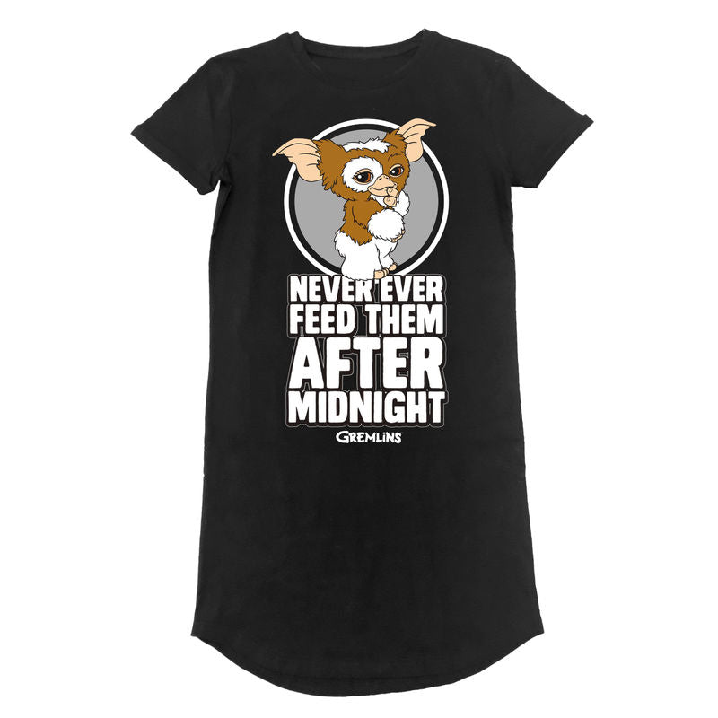 Gremlins - Dont Feed After Midnight - T-Shirt  Dress