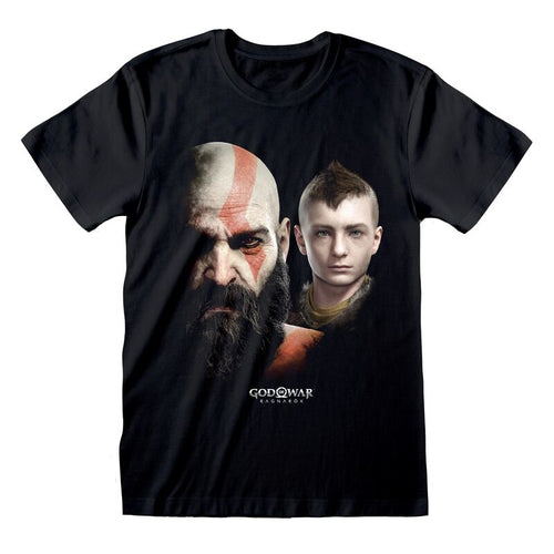 Gott des Kriegs Ragnarok - Nahaufnahme - T -Shirt schwarz