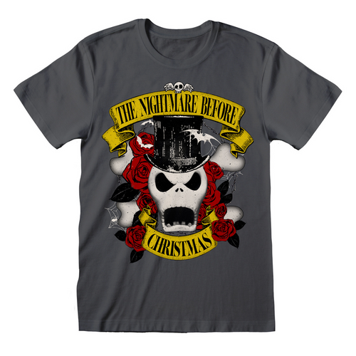 Nightmare Before Christmas - Jack Top Hat - Camiseta Grafito de luz