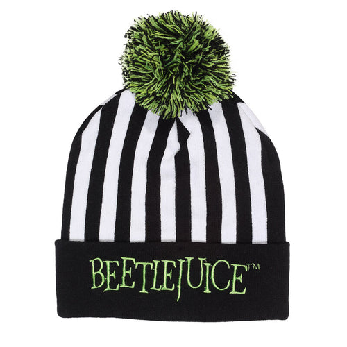 Beetlejuice - Stripe Beanie - Geanie