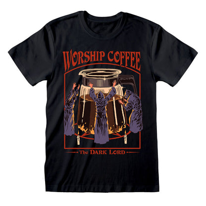 Steven Rhodes - Worship Coffee - T-Shirt Black