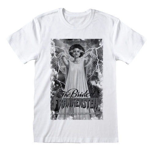 Universal Monsters - Bride of Frankenstein - T -shirt White