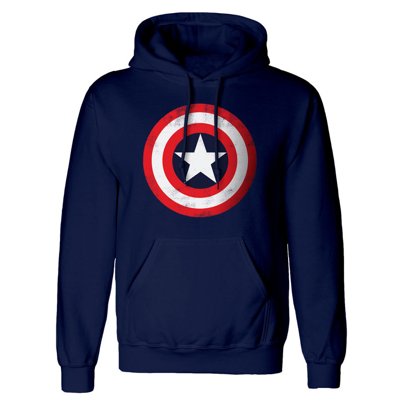 Marvel Comics Captain America - Shield Distressed - Hoodie