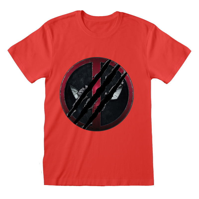 Deadpool - DP3 Slash Logo - T-Shirt Red