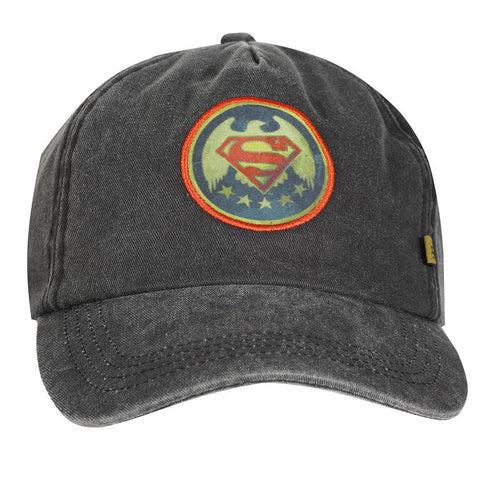 DC Superman - Vintage Wash - Baseballkappe