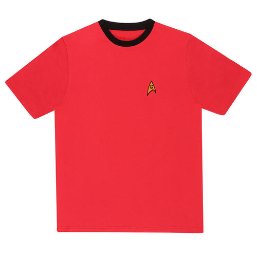 Star Trek - Uniforme rouge - T-shirt rouge