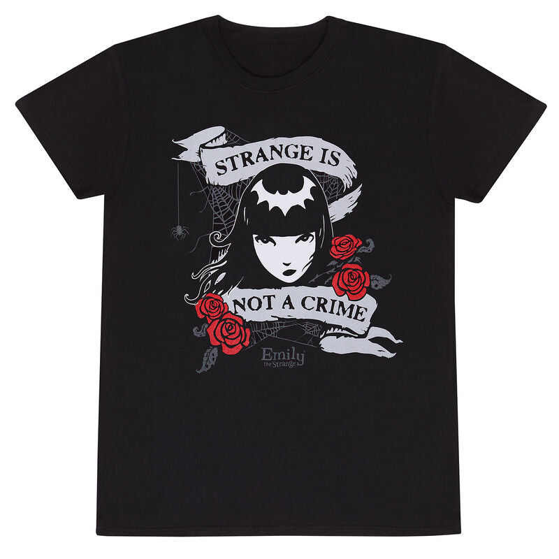 Emily The Strange - Not A Crime - T-Shirt Black