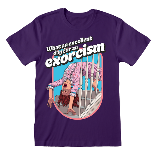 Exorcist - Ottima giornata per un esorcismo - T -Shirt Purple