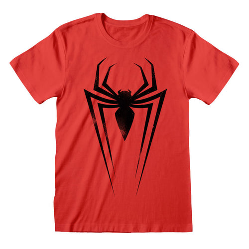 SPIDER-MAN - BLACK SPIDER SYMBOL - T-SHIRT