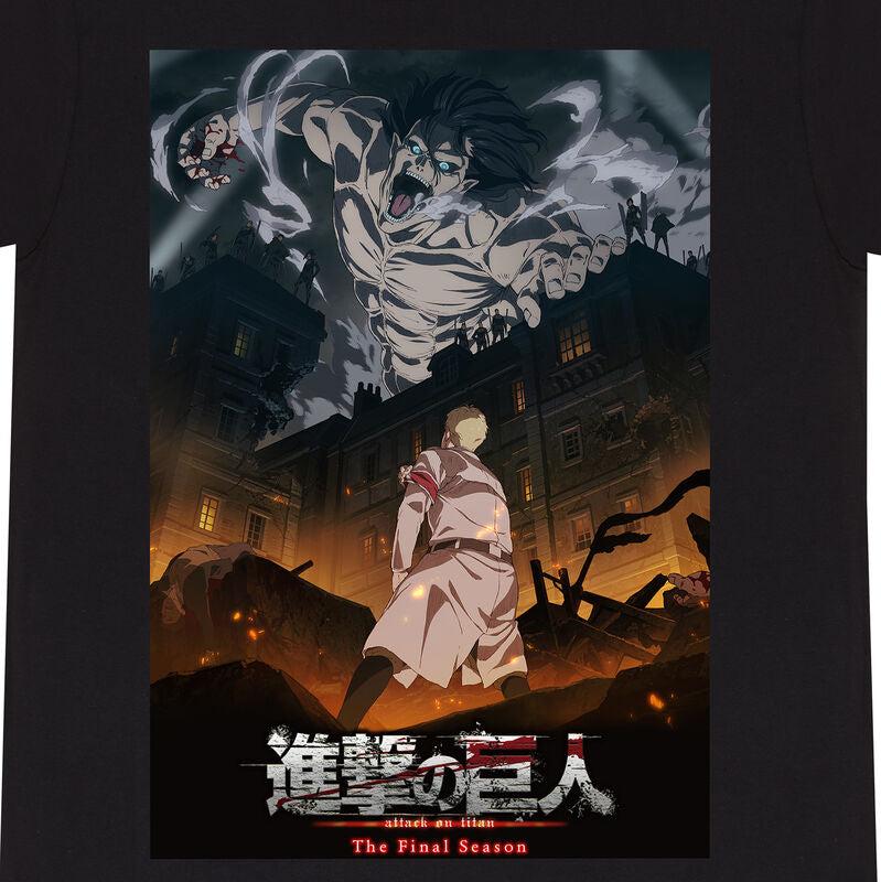 ATTACK ON TITAN - FINAL SEASON POSTER - T-SHIRT