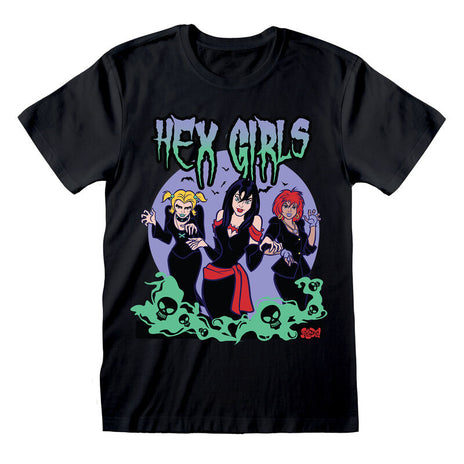 Girls hexadécimaux - Fog de lune - T-shirt noir