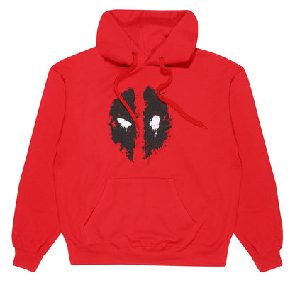 Deadpool - Mask Splatter - Hoodie Red