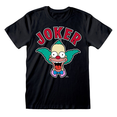 The Simpsons - Krusty Joker - T-shirt noir