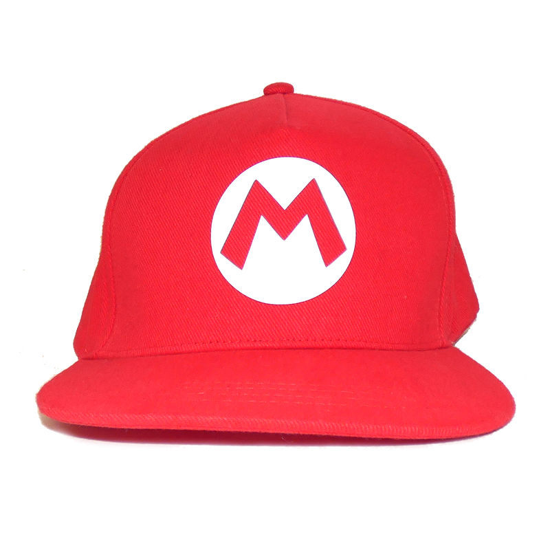 Nintendo Super Mario - Mario Badge - Cap Snapback