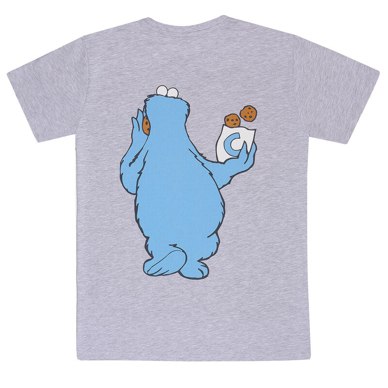 Sesame Street - Cookies On The Go - T-Shirt Grey