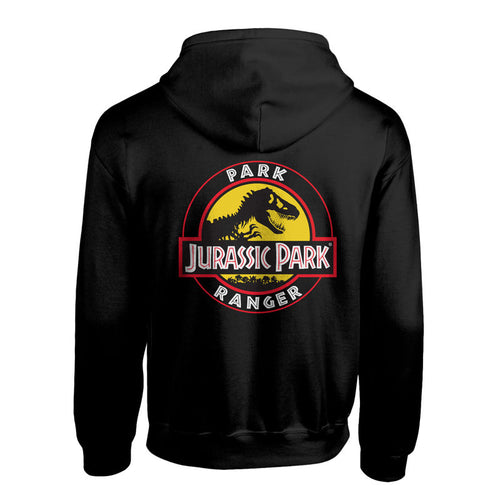 Jurassic Park - Park Ranger (z tylnym drukiem) - zamek z kapturem