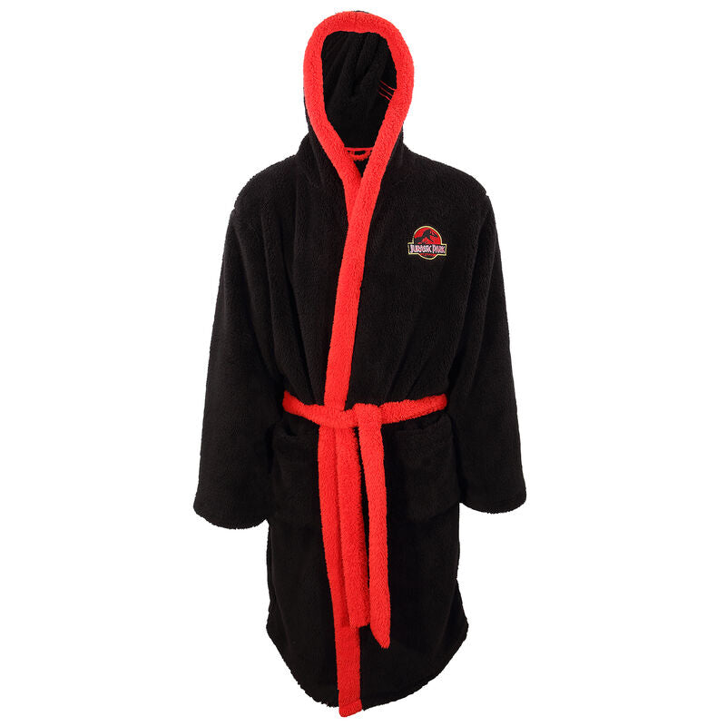 Jurassic Park - Logo Dressing Gown - Dressing Gown Black