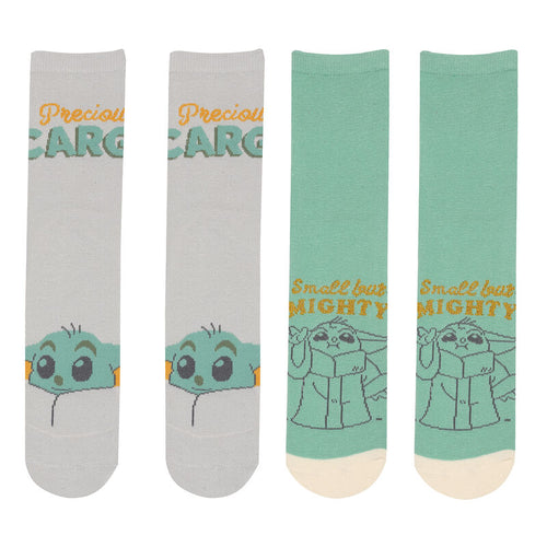 Disney Mandalorian - Grogu - chaussettes - Pack de chaussettes 3