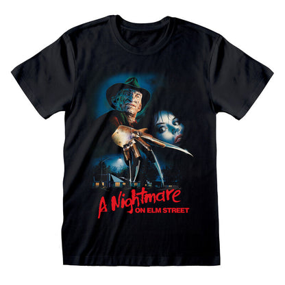 Nightmare On Elm Street - Logo Poster - T-Shirt Black