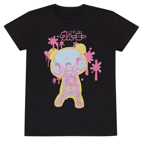 GLOOMY BEAR - PAINTED SKELETON - T-SHIRT