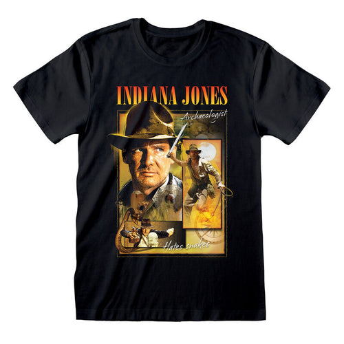 Indiana Jones - Homenaje - Camiseta negra