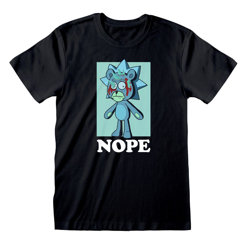 Rick And Morty - Nope - T-Shirt Black